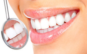 White Teeth with Mirror